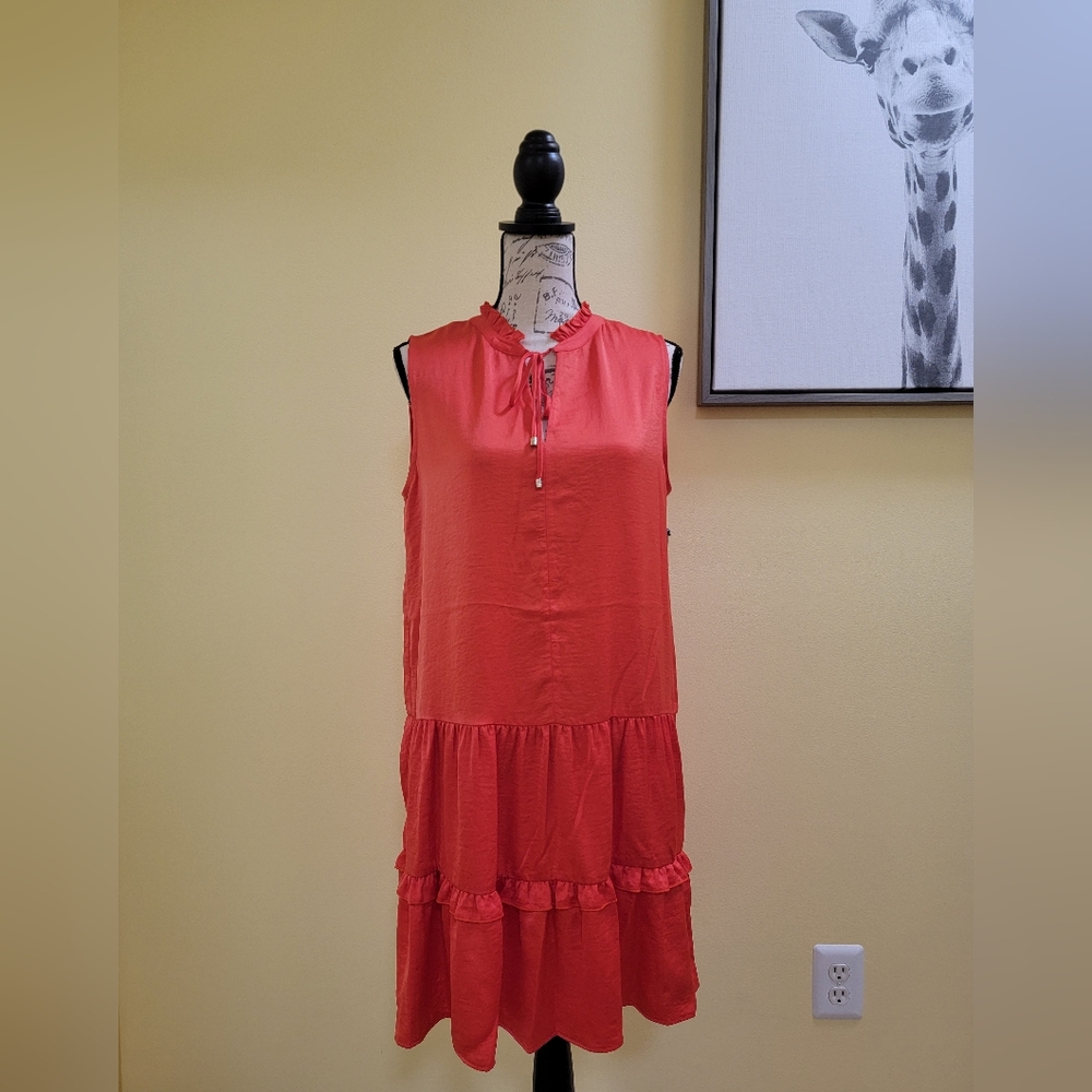 Tommy Hilfiger red dress, size 8 - Picture 2 of 10